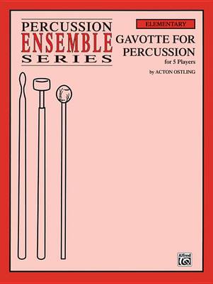 Cover of Gavotte for Percussion