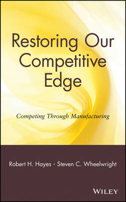 Book cover for Restoring Our Competitive Edge