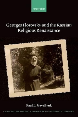 Book cover for Georges Florovsky and the Russian Religious Renaissance