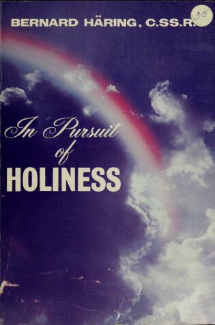 Cover of In Pursuit of Holiness