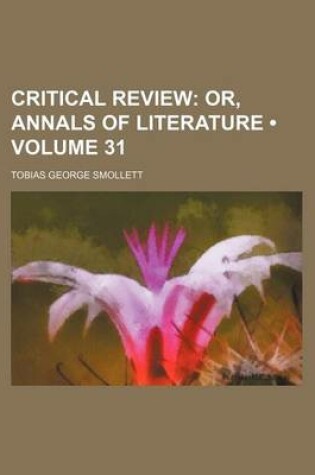 Cover of The Critical Review Volume 31