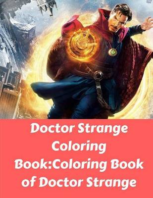 Book cover for Doctor Strange Coloring Book