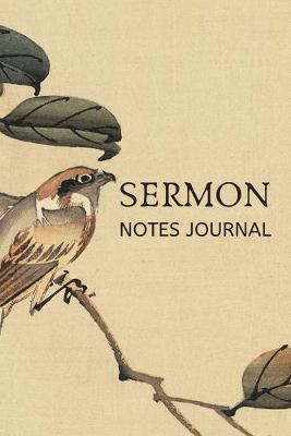 Book cover for Sermon Notes Journal