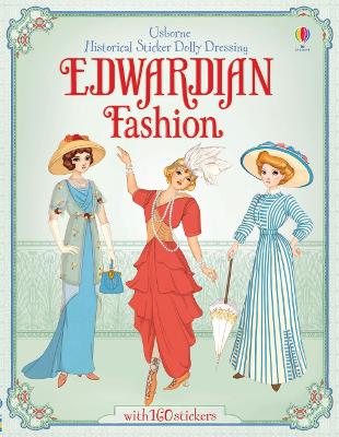 Book cover for Historical Sticker Dolly Dressing Edwardian Fashion