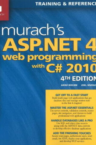 Cover of Murach's ASP.NET 4 web programming with C# 2010