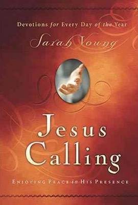 Book cover for Jesus Calling, Padded Hardcover, with Scripture references