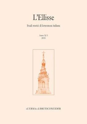 Book cover for L'Ellisse, 10/1 - 2015