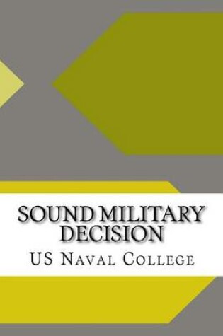 Cover of Sound Military Decision