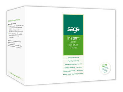 Book cover for Sage Instant Payroll Self Study Workbooks