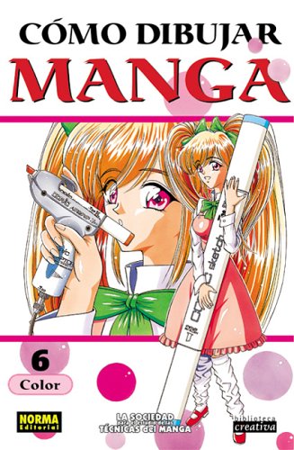 Book cover for Como Dibujar Manga, Vol. 6: Color
