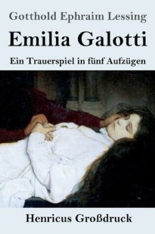 Cover of Emilia Galotti (Großdruck)