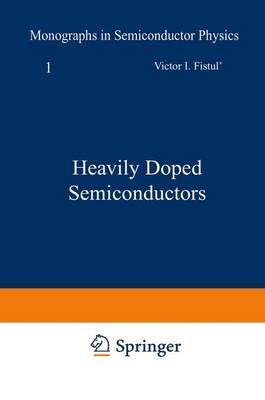 Book cover for Heavily Doped Semiconductors