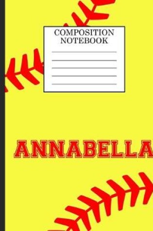 Cover of Annabella Composition Notebook