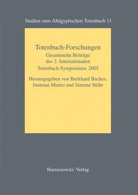 Cover of Totenbuch-Forschungen