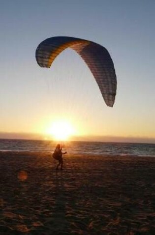 Cover of Paraglider on the Beach at Sunset Journal