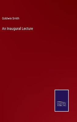 Book cover for An Inaugural Lecture