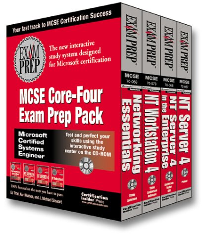 Book cover for MCSE Core Four Exam Cram Pack