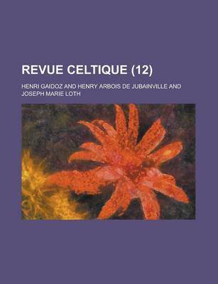 Book cover for Revue Celtique (12 )