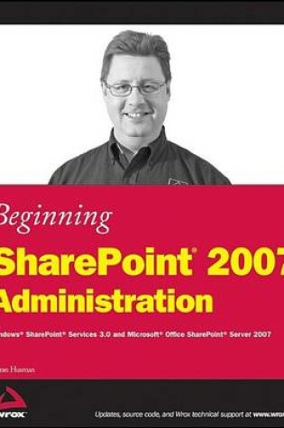 Cover of Beginning Sharepoint 2007 Administration