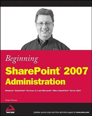 Cover of Beginning Sharepoint 2007 Administration