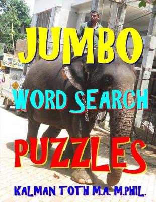 Book cover for Jumbo Word Search Puzzles