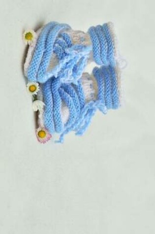 Cover of Handmade Newborn Baby Boy Blue Shoes