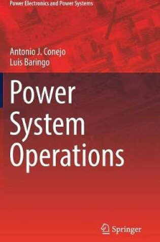 Cover of Power System Operations