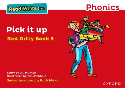 Book cover for Read Write Inc. Phonics: Pick It Up (Red Ditty Book 5)