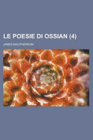 Cover of Le Poesie Di Ossian (4)