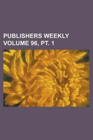 Cover of Publishers Weekly Volume 96, PT. 1