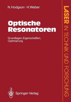 Cover of Optische Resonatoren