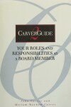 Book cover for Your Roles and Responsibilities as a Board Member