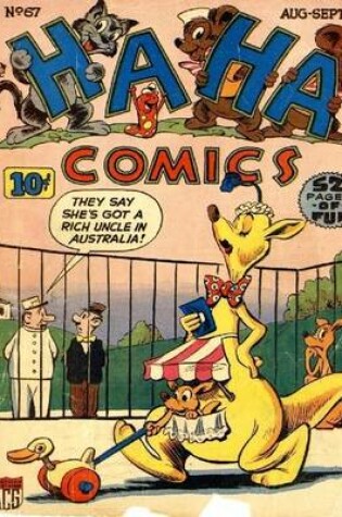 Cover of Ha Ha Comics Number 67 Humor Comic Book