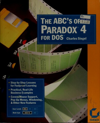 Book cover for A. B. C.'s of PARADOX for DOS