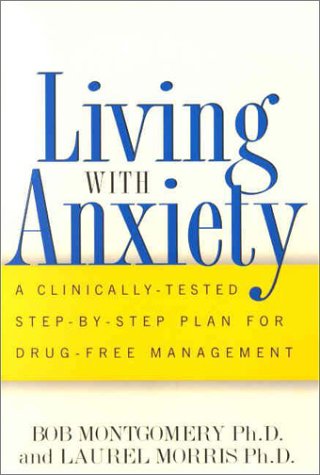 Book cover for Living with Anxiety