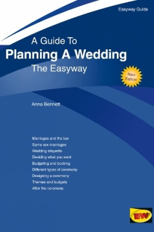 Cover of A Guide To Planning A Wedding