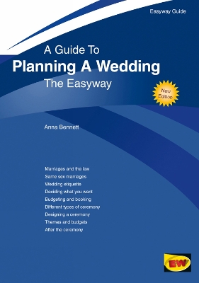 Book cover for A Guide To Planning A Wedding