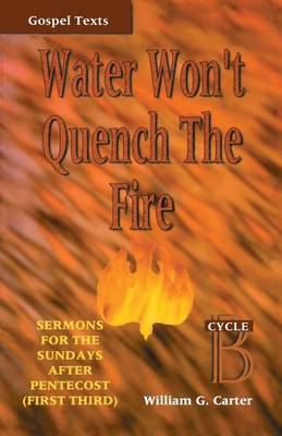 Book cover for Water Won't Quench the Fire