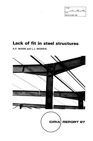 Cover of Lack of Fit in Steel Structures