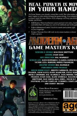 Cover of Modern Age RPG Game Master's Kit