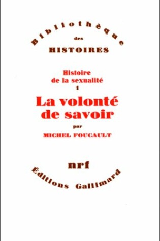 Cover of La Volonte De Savoir