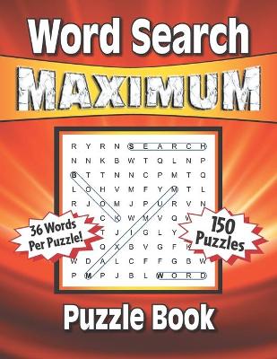 Book cover for Word Search Maximum