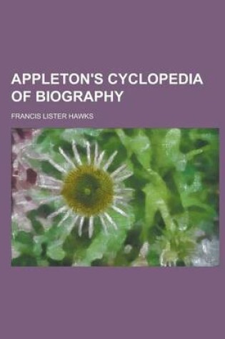 Cover of Appleton's Cyclopedia of Biography