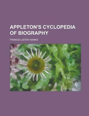 Book cover for Appleton's Cyclopedia of Biography