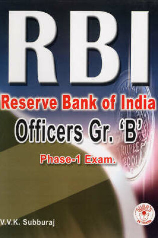 Cover of RBI, Reserve Bank of India