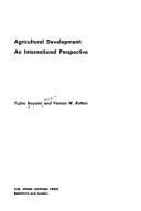 Book cover for Agricultural Development