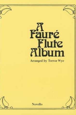 Cover of A Faure Flute Album