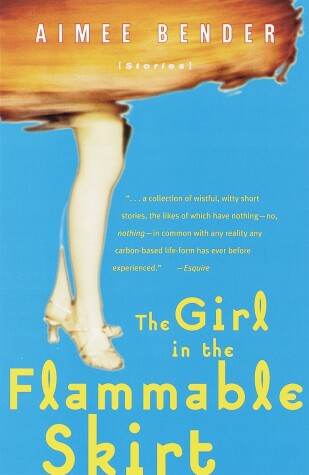 Book cover for The Girl in the Flammable Skirt