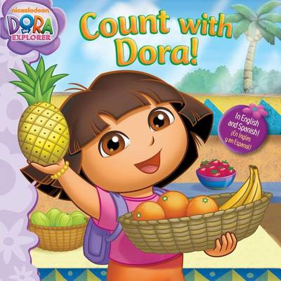 Book cover for Count with Dora!