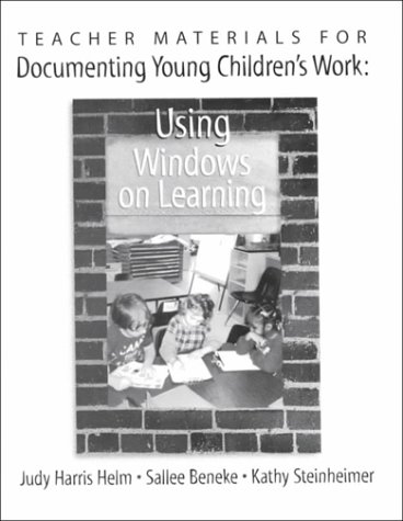 Book cover for Teacher Materials for Documenting Young Children's Work